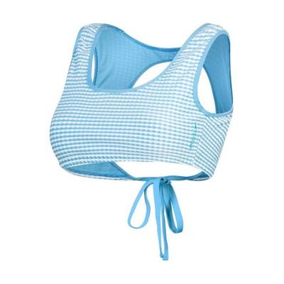 Womens/Ladies Horizontal Stripe Bikini Top