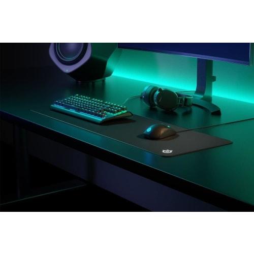 SteelSeries Gaming Mouse Pad Large Stitched Non-Slip Rubber Base 90cm X 30cm X 0.2cm QcK Edge XL 63824