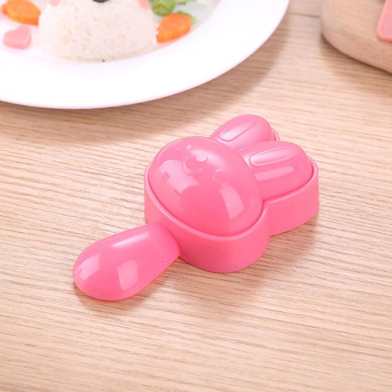 Cute Animal Shaped Rice Ball Mold Onigiris Mold Sushi Molds Rice Ball Maker Sushi Moulds for Lunch Bento Box Accessories