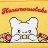 SANRIO Pouch (Sweet Treats) Hanamaru Obake, Cotton/Polyester/Zinc Alloy, Ages 3 and up, 600440