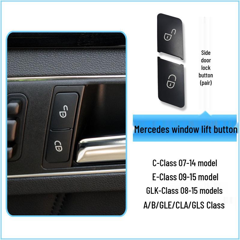 Buton Comutator Ridicare Geam Compatibil pentru Mercedes-Benz W204 Clasa C & Clasa E 2049055402 Ușă Auto
