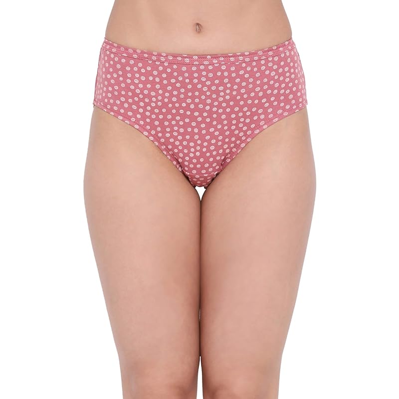 Lyra Pack of 6 Printed Hipster Panties Multicolour XL