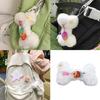 Plush Bone Keychain Pendant Cute Plush Hanging Decoration Pendant Bone Charm