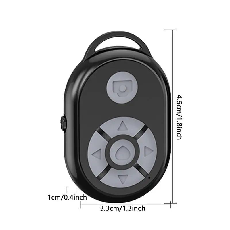 Bluetooth Remote for iPhone Xiaomi IOS Android Phone Universal Mini Remote Control Selfie Stick Bluetooth Camera Controller 5