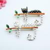 Cat Branch Brooches Cute Animal Cat Lapel Pin for Bag Clothes Coat Brooches