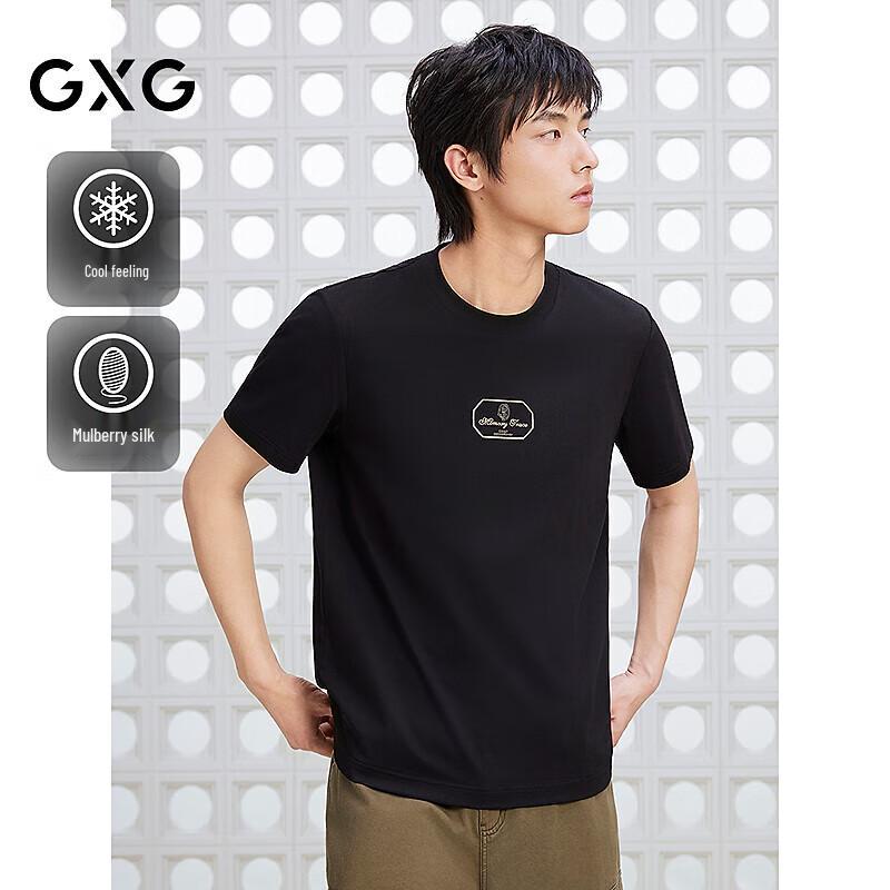 GXG Men s Loose Fit Round Neck Short Sleeve T-Shirt 175L