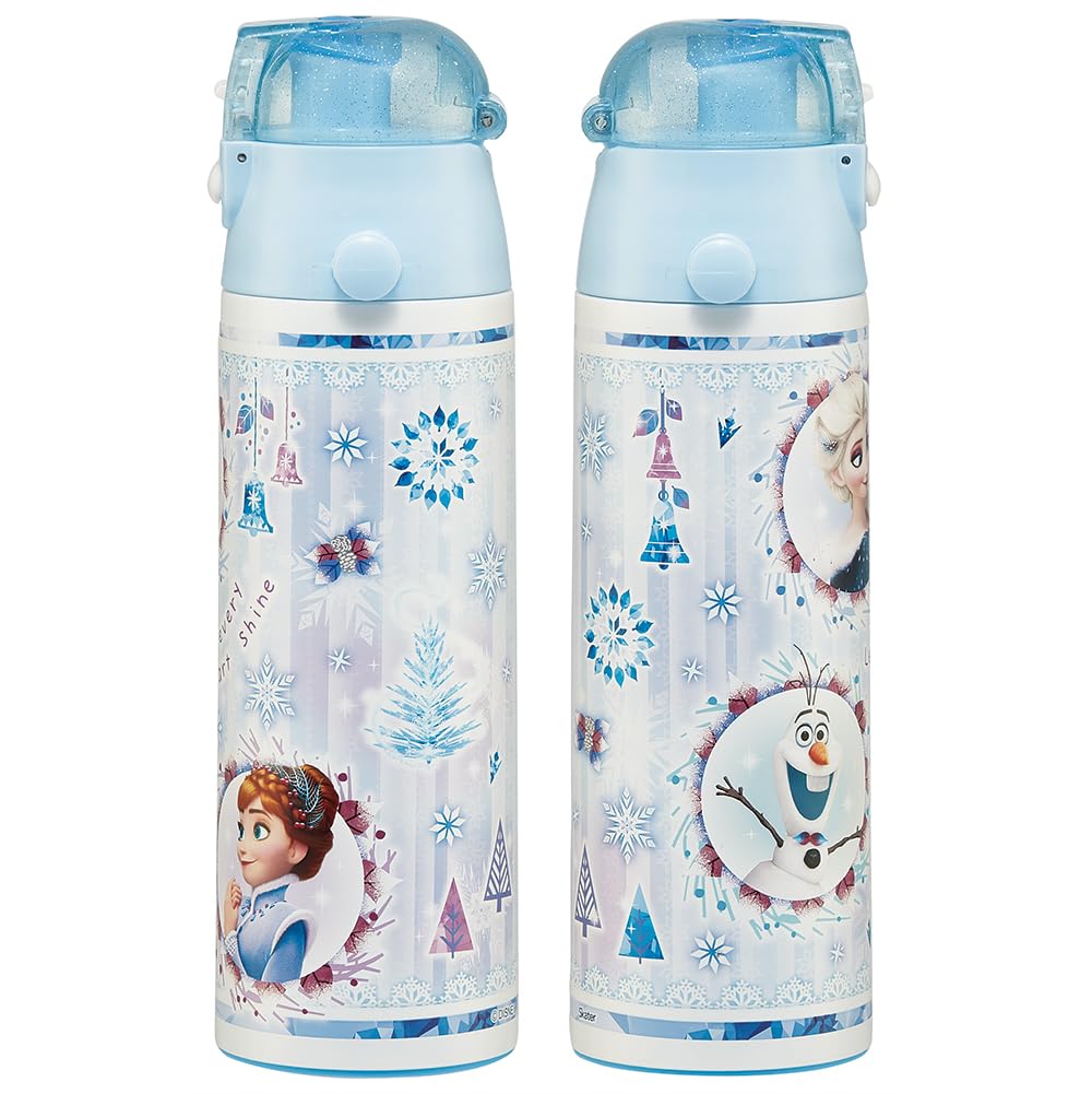 Skater Stainless Steel Water Bottle Direct Drinking 580ml Disney Frozen 24 Lightweight Type Cold Storage Waterbottle Sports Bottle Cool Kids Children