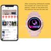FD68S Smartwatch 1,44 inch Groot Scherm HD-compatibel Weerweergave Slimme Wekker Helderheidsaanpassing Gezondheidsmonitoring Hartslag