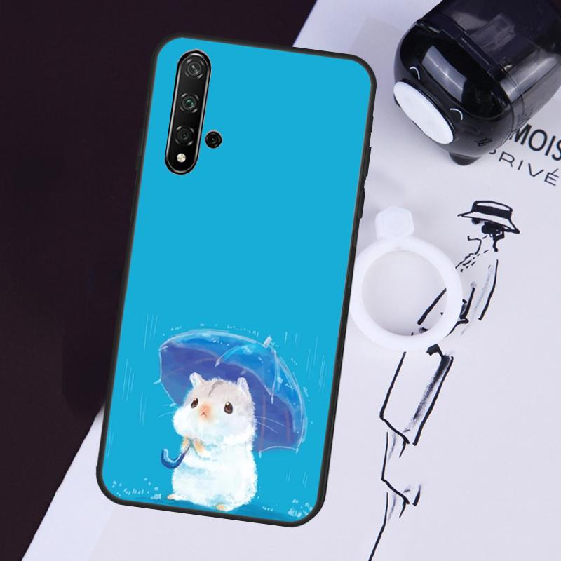 Rabbit Mouse Hamster Case For Huawei P40 P20 P30 Lite Nova 11i 8i 3i 9 10 SE 11 Pro 5T Y91 Y90 Y70 Y61 Y60 Cover