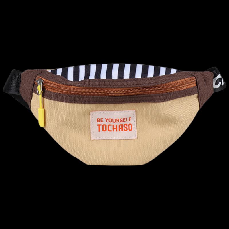 Li Shen Kids Fashion Letter Color-block Crossbody Bag