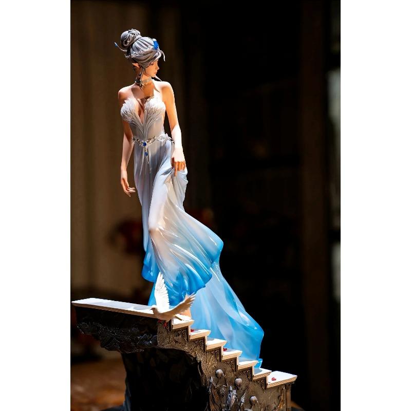 58cm Ghost Blade Hd Iceprincess Limited Edition Action Figures Gk Trendy Toys Desktop Ornaments Decoration Otaku Halloween Gift