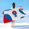 Cartoon M-Myaku-Myaku Anime Beach Swimming Towel Soft Absorbent Washcloth Children's Gifts For Kids Travel Camping Gym