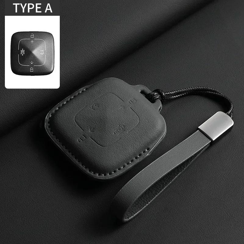 Car Remote Key Case Cover for Zeekr 001 X 007 Zeekr MIX Original Color Car Key Protection Bluetooth Smart Top Grade Shell