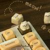 MEOW Artisan Keycap LEBO Originate Resin Custom Cute Kitty Theme Personalized Keyboard Cap for Mechanical Keyboard Accessories