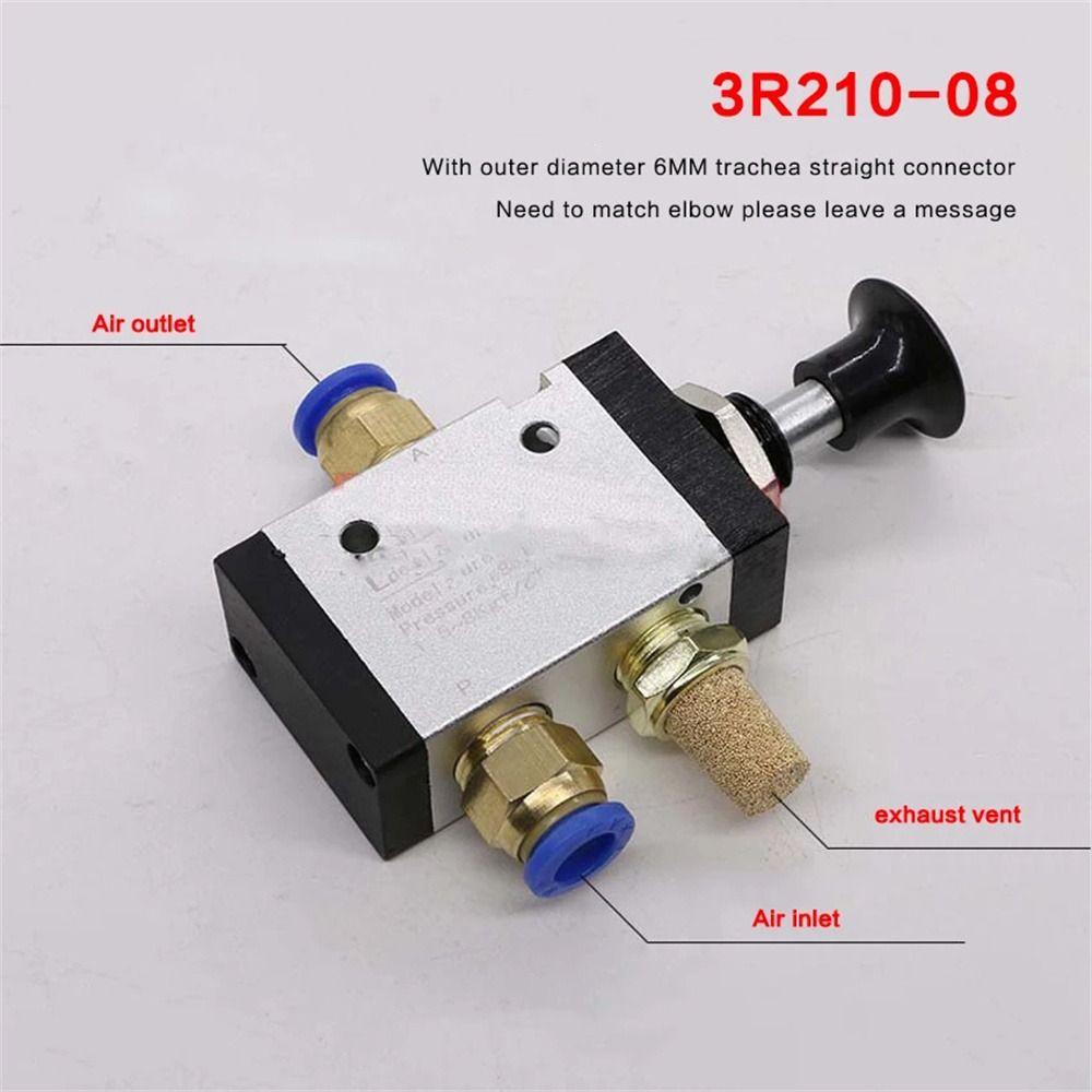 3 Way Solenoid Valve Air Hand 3R210-08   Controlling Pilots or Diaphragms of Larger Valves