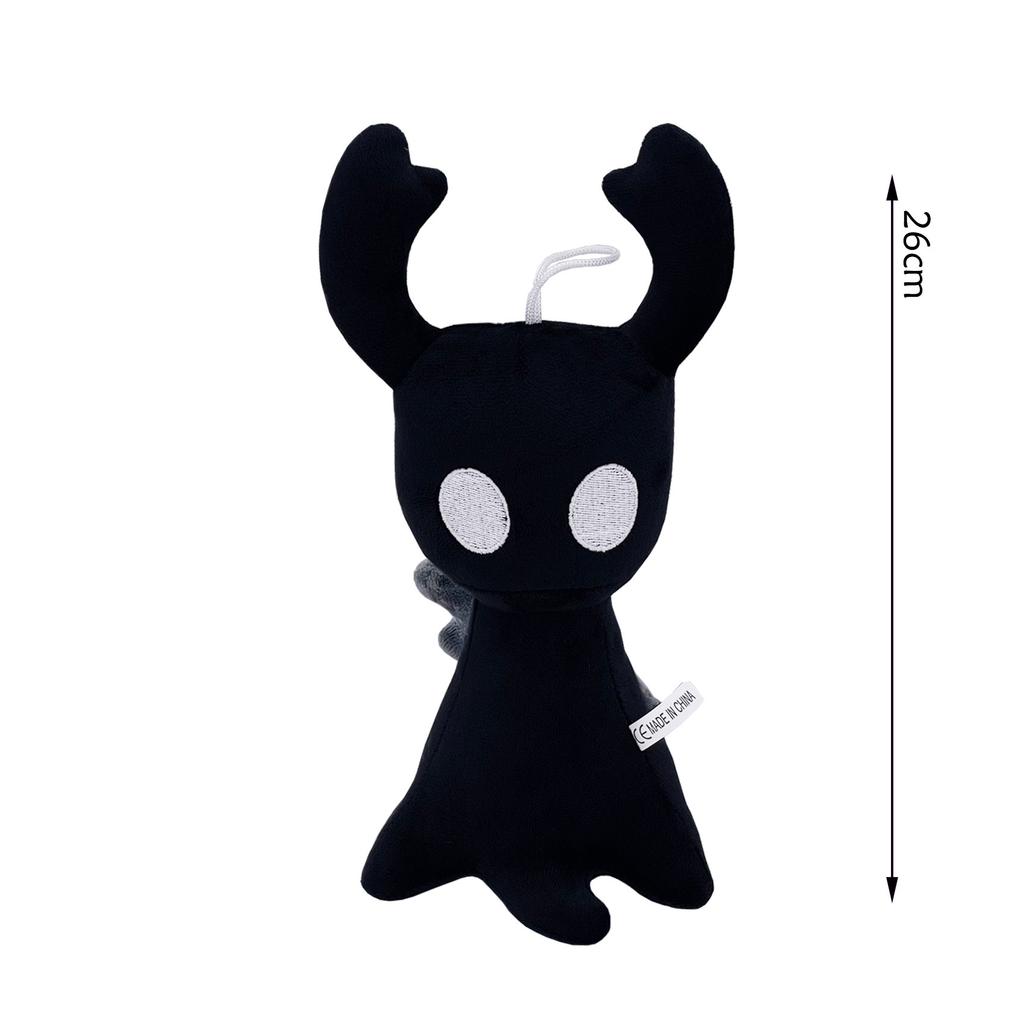 Hollow Knight Plüschtier Weiches Kuscheltier Cartoon Spiel Hollow Perfektes Geburtstags-Feiertagsgeschenk für Jungen Sammlerspielzeug