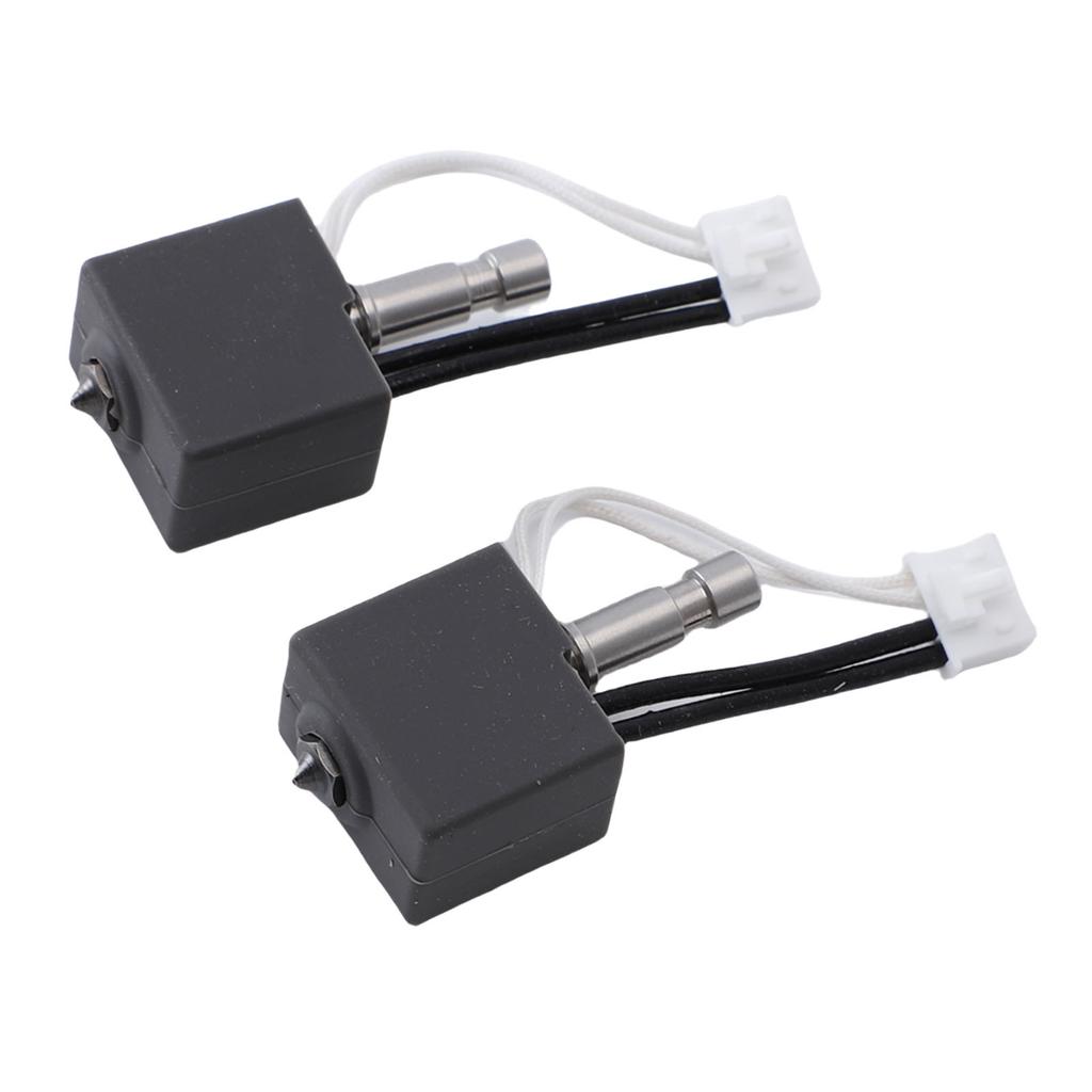 2Pcs 3D Printer Hotend Kit Replacement for Anycubic Kobra S1 Combo 0.4mm Hardened Steel Nozzle 200K Thermistor 600 Mm S