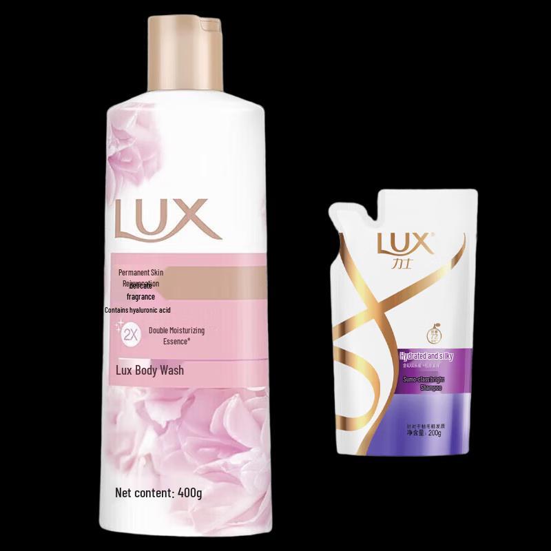 

LUX Refreshing Oil Control Shower Gel & Shampoo Set