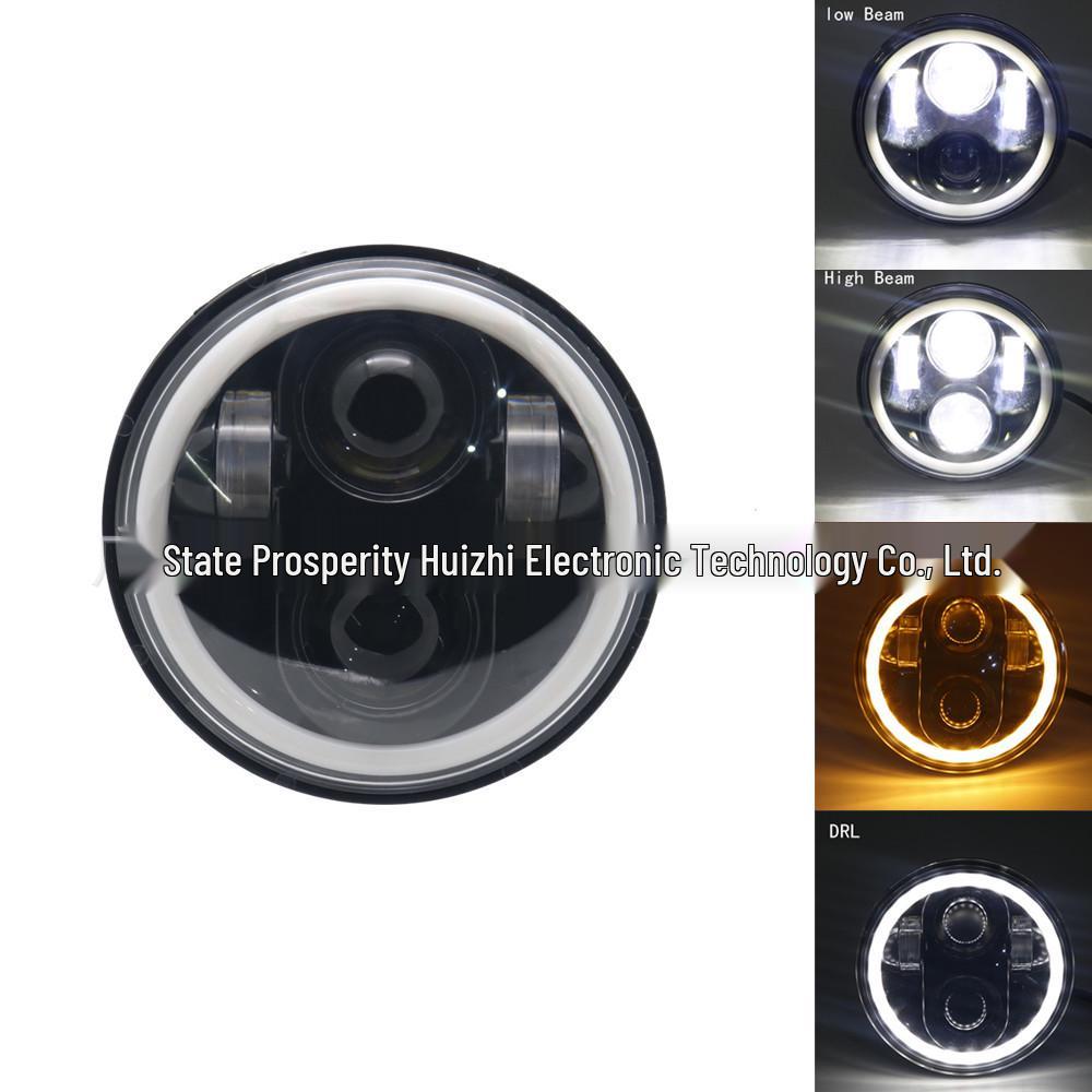 

5.75 Motorcycle LED Headlight - 40W, Ideal for Modifications