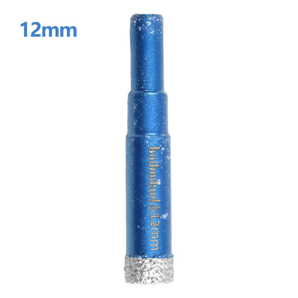 Diamond Coated Drill Bit Tile Marble Glass Ceramic Hole Saw Dry Drill Diamond Core Bit 6MM 8MM 10MM 12MM 14MM 16MM Self-cooling