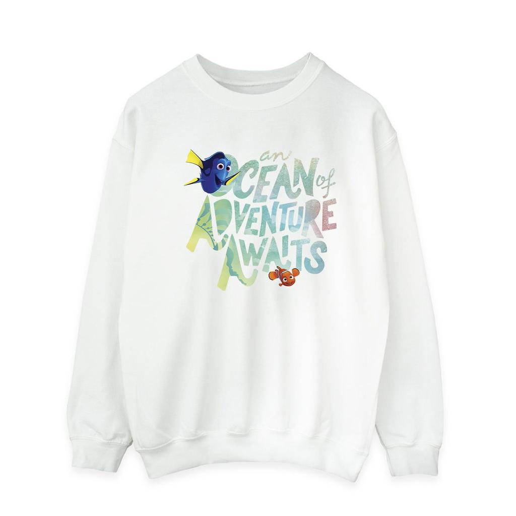 Disney Mens Finding Dory Ocean Of Adventure Sweatshirt