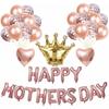 Rose Gold Mother's Day Foil Balloon DIY Decor Aluminum Film Balloons  Party Decor