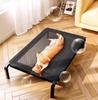 Pet camp bed, universal in all seasons, removable and washable kennel dog bed, moisture-proof off the ground, large dog pet nest dog bed