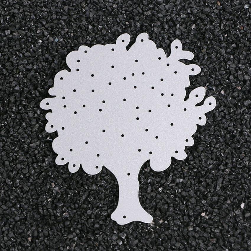 Kevadised puulõikamisvormid Metallist šabloon DIY scrapbooking Album Paberkaart Reljeefne Käsitöö Die Cut Plant
