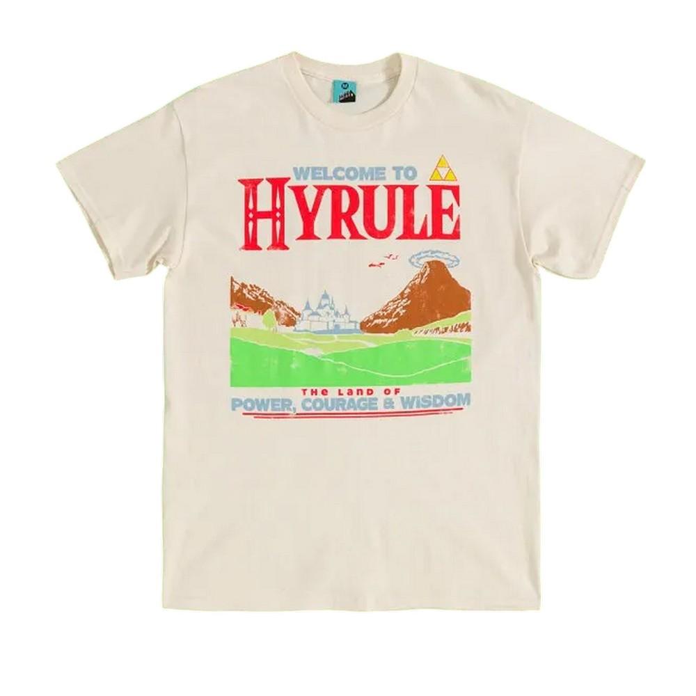 The Legend Of Zelda Unisex Adult Welcome To Hyrule T-Shirt