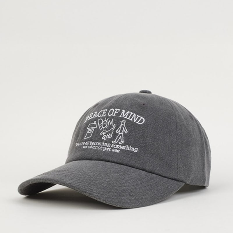 BALLOON FRIENDS MESSY ADVENTURE Peace Of Mind Pigment Ball Cap Black