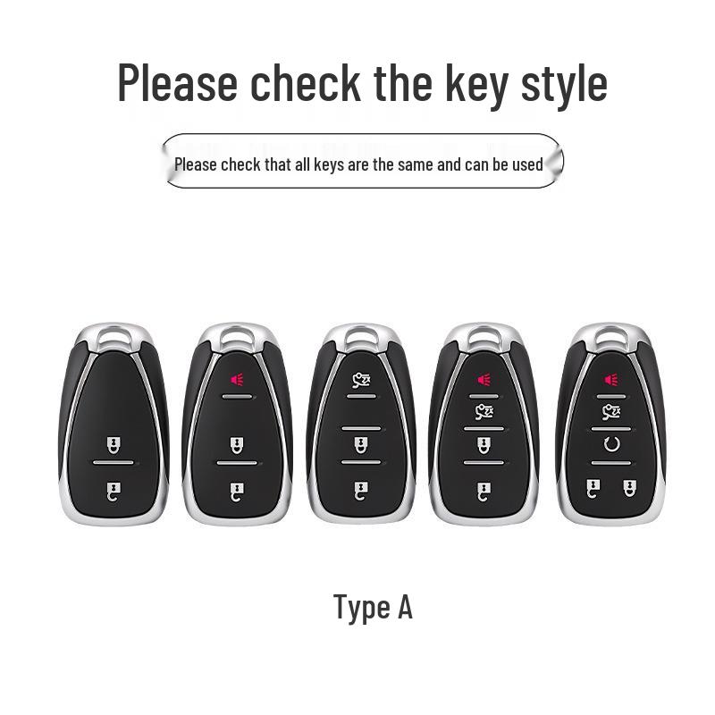 Chevrolet Malibu XL/Equinox/Tracker/Onix/Orlando Silicone Key Cover