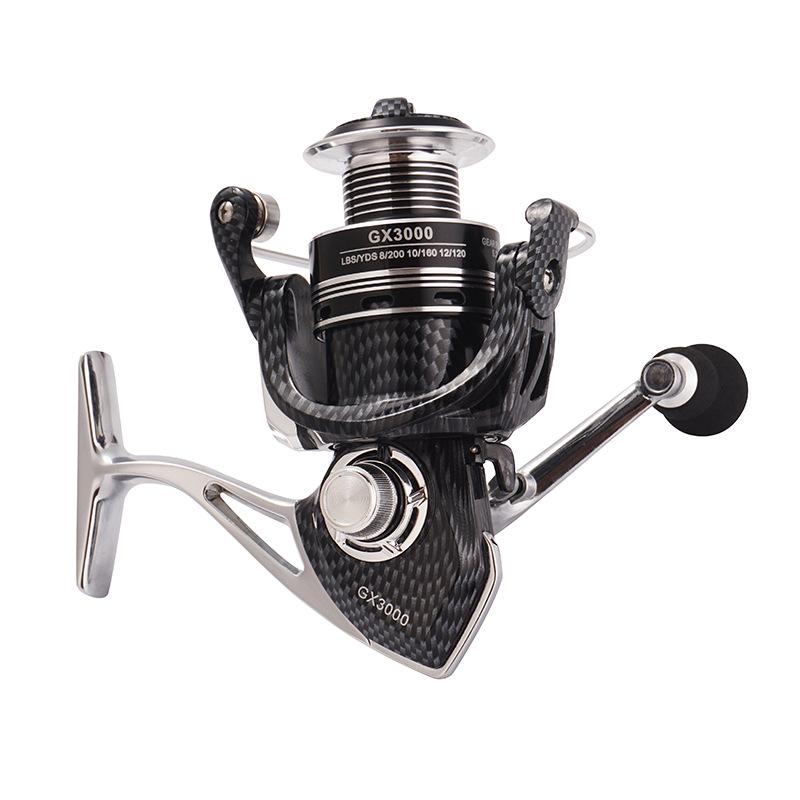 Kemaolong Zero-Gap Double Bearing Metal Fishing Reel Surf Rod