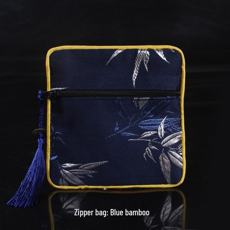 Chinese Osmanthus Embroidered Silk Brocade Sachet - Ethnic Style