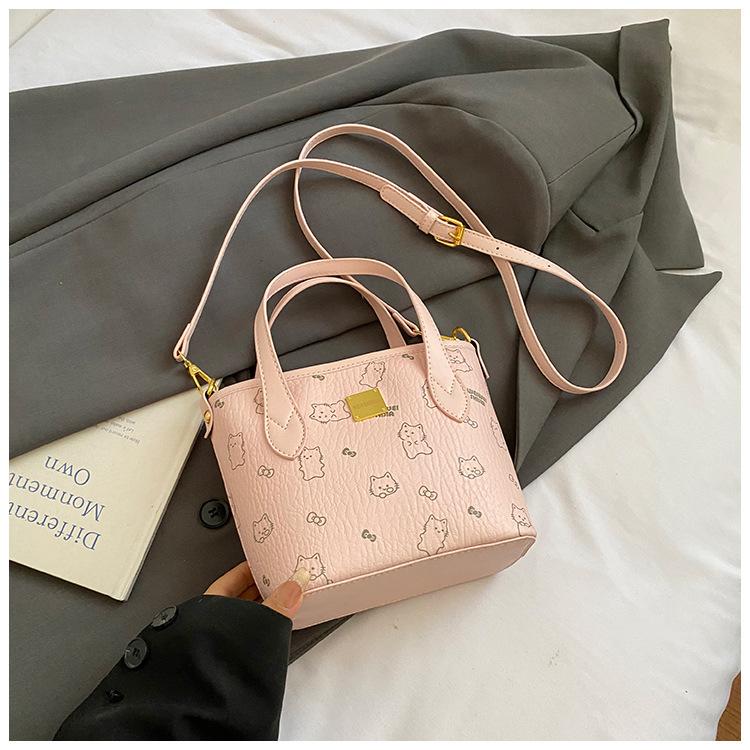 Today's Popular Bags, New Autumn and Winter Texture Niche Shoulder Bags, Versatile Messenger Bucket Bags
