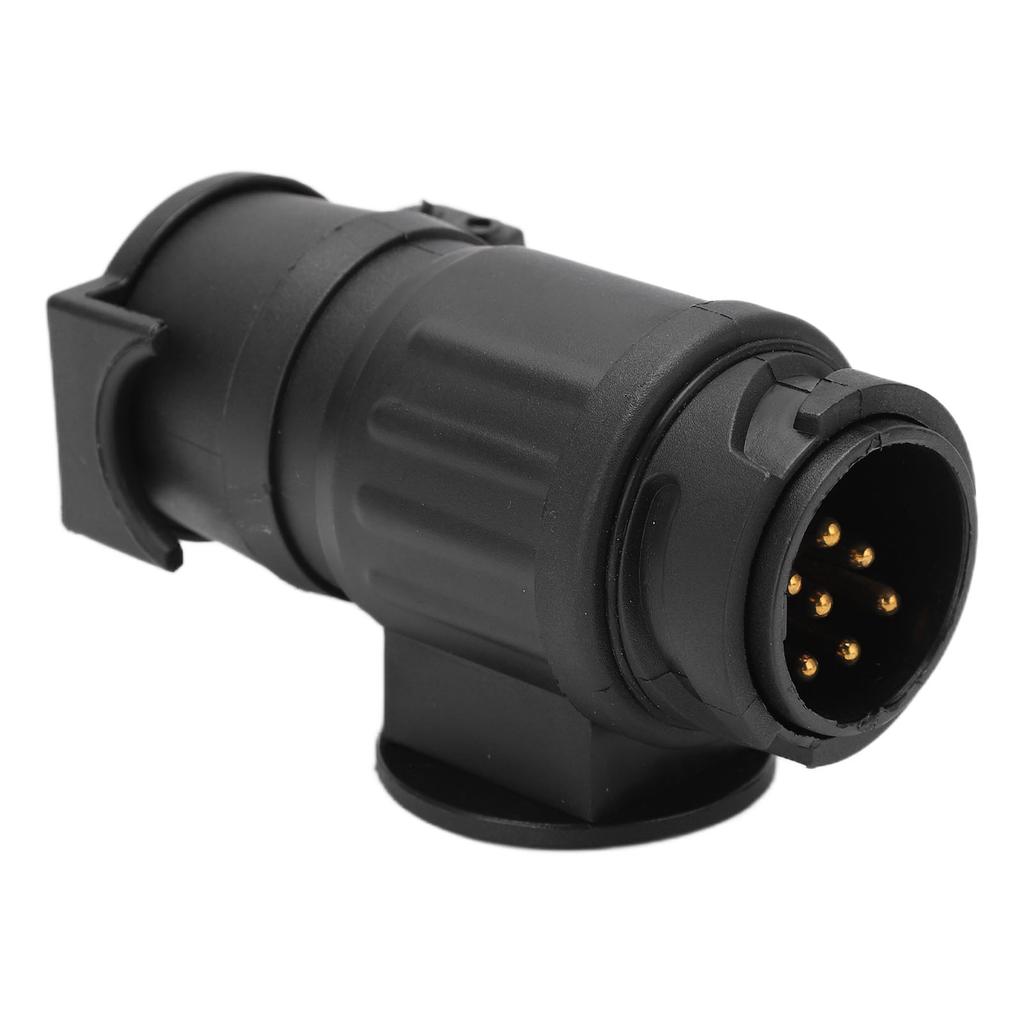 13 Pin to 7 Pin Trailer Connector Adapter Heavy Duty Waterproof for RV Camper Ship