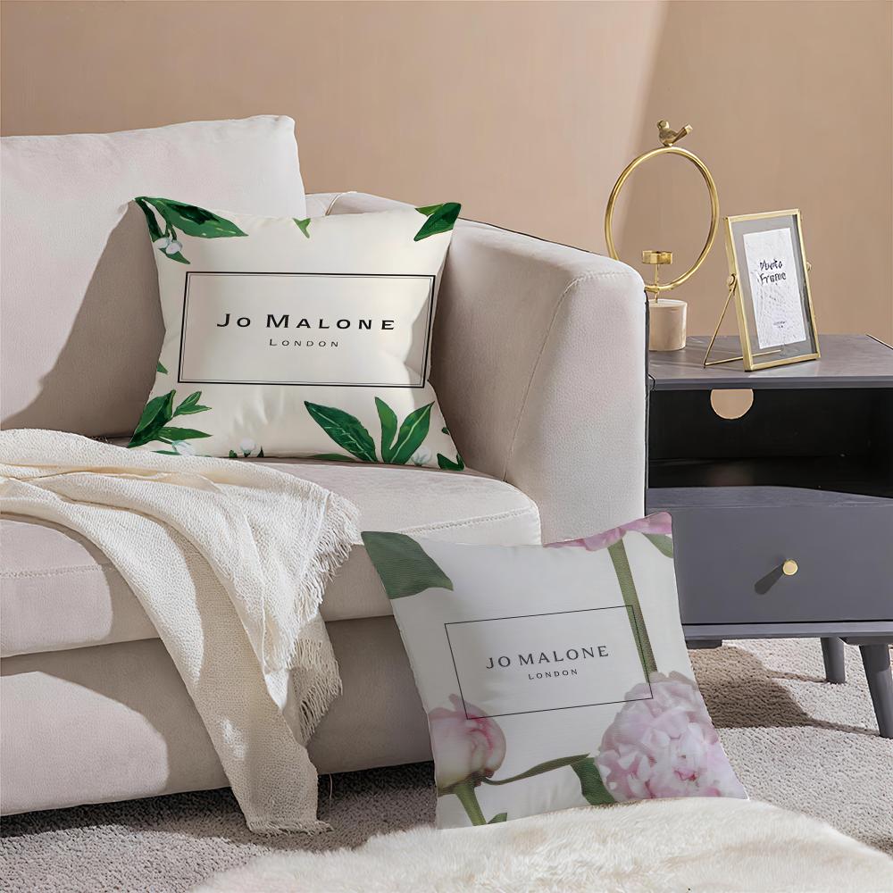 Luxus Duft Jo MMalone LondonL Kissenbezug Kurzflor Verdeckter Reißverschluss Zimmer Sofa Kissenbezug
