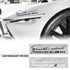 Adesivo Decorador Sobrancelha Farol Dianteiro de Carro 3D Design Esportivo Capô do Motor Para BMW M3 M5 320 325 E28 E30 E34 E36 E39 E46 E52 E53