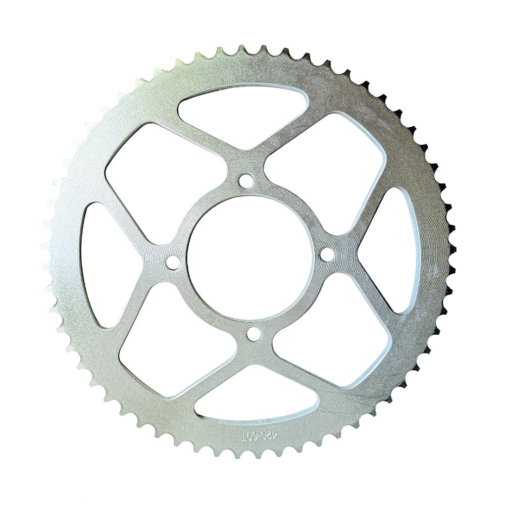 Motorcycle 420 Chain Rear Sprocket 51T 53T 57T 60T 76mm For 50cc 70cc 90cc 110cc 125cc 250cc Pit Dirt Bike ATV Quad Bike Go Kart