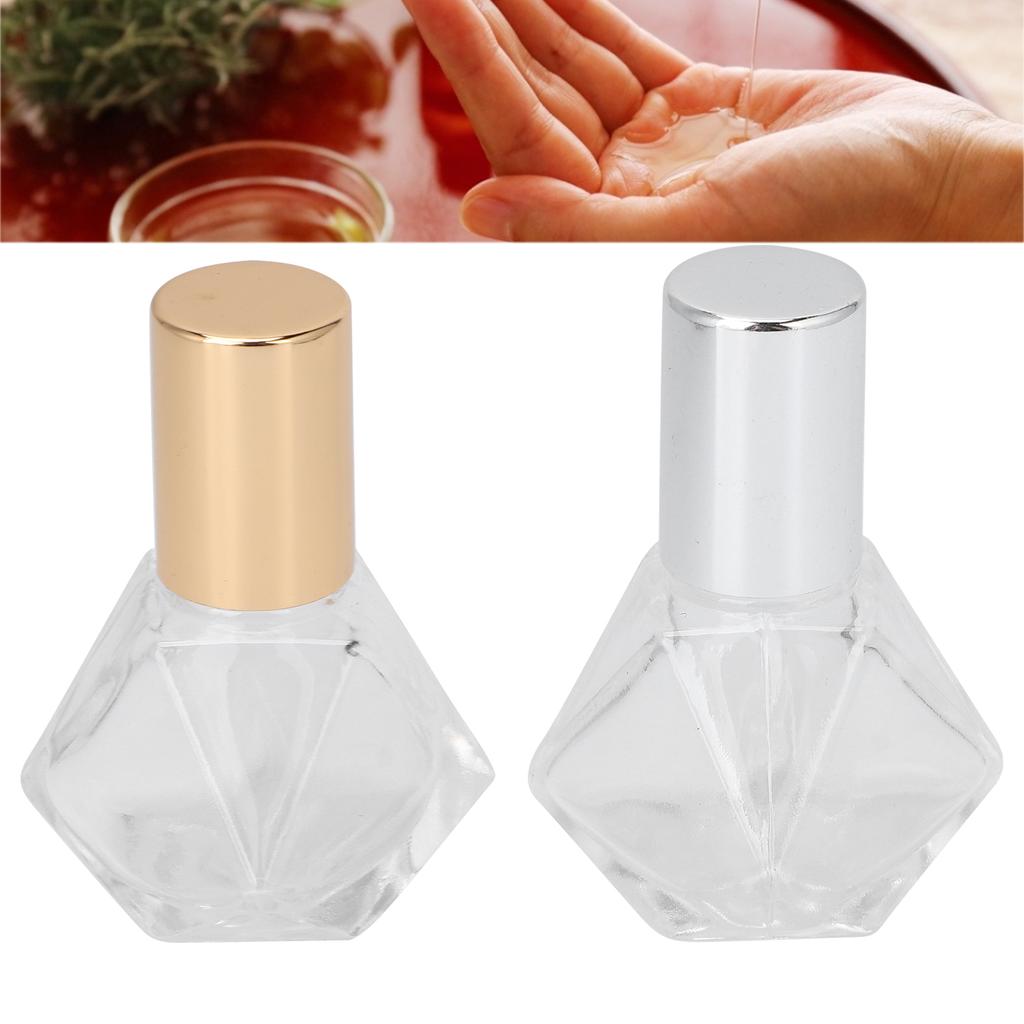 Butelka na perfumy Roll On z możliwością wielokrotnego napełniania Puste szklane butelki z olejkiem aromaterapeutycznym 8 ml