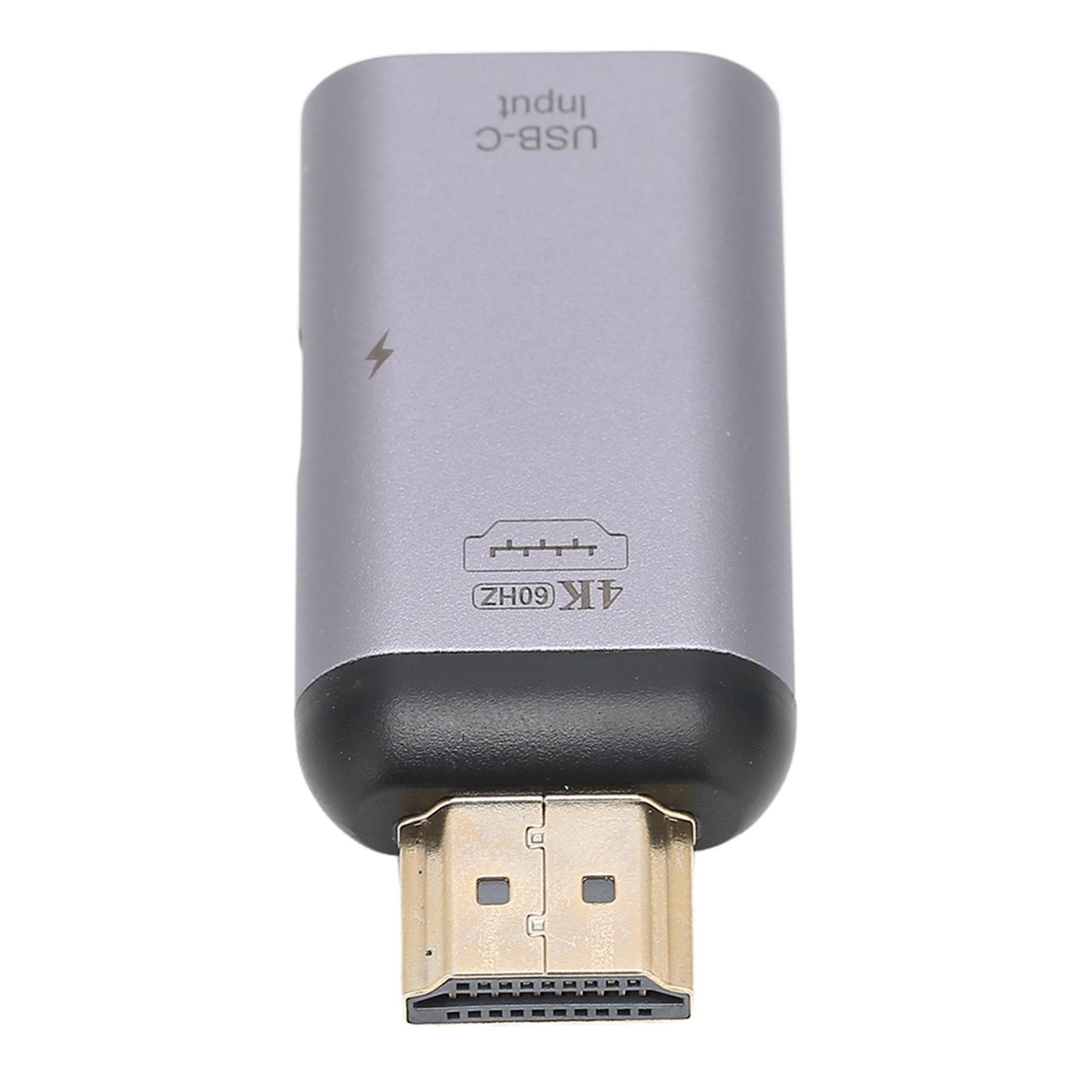 

Type C Adapter HD 4K PD 100W Portable Type C Female to Male Gold Plated Adapter Docking Station(TypeC Female to High