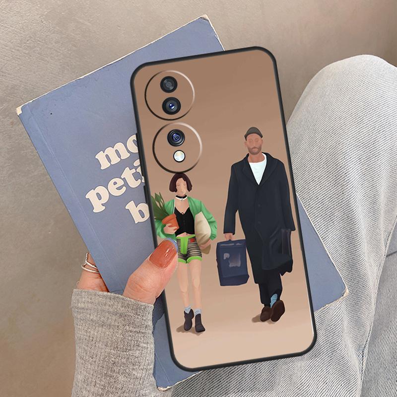 Leon The Professional Case For Honor Magic 8 Pro 5 6 7 Lite Cover For Honor 200 400 90 70 50 X8a X8b X9a X9b X9c