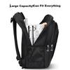 Huili Backpack for Middle And High School Boys, Large Capacity, Lightweight And Comfortable for College