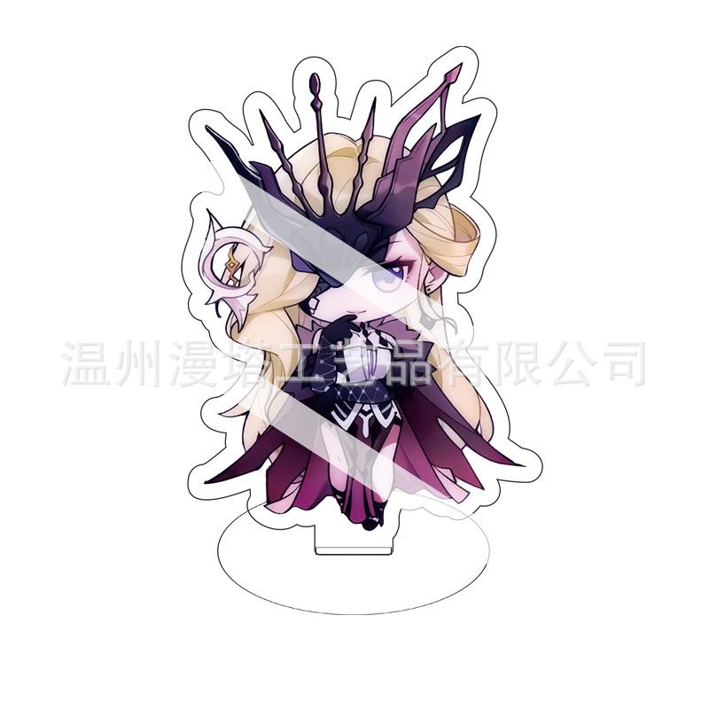 

Two-Dimensional Game Merchandise Pendant New, Traveler, Amber Acrylic Humanoid Standing Brand Ornament Personality 10cm*3PCS