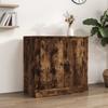 VidaXL Buffet Smoked Oak 70x35.5x67.5 Cm Engineered Wood 816189