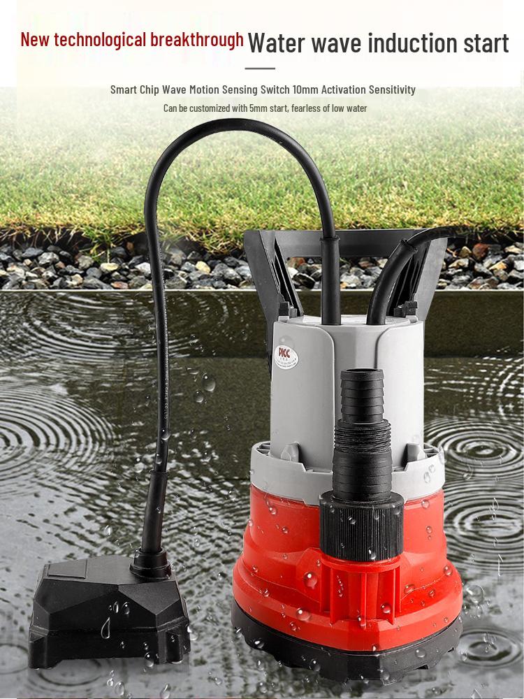 Automatic Low-Level Basement Sump Pump | Flood & Drainage Submersible Booster
