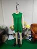 Women's 2025 Summer Knitwear Two-Piece Set: European & American Loose Fit Sleeveless Sweater