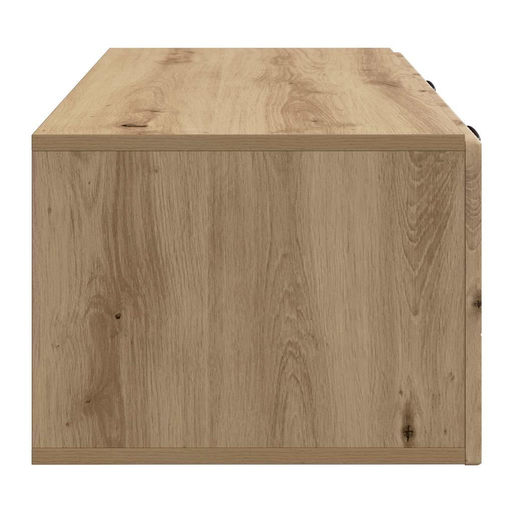 Wall Mounted TV Cabinet Artisan Oak 78.5 x 41 x 30 cm