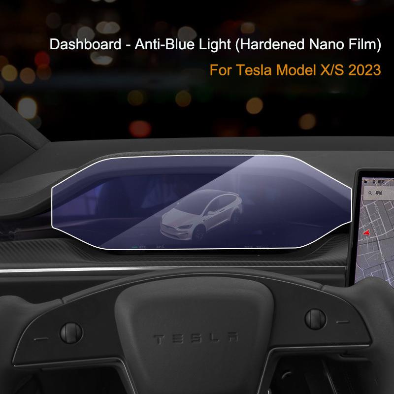 For Tesla Model X TPU Blackened Headlight Taillight Foglight Protective Film for Model S 2024 Black Color Changing Films