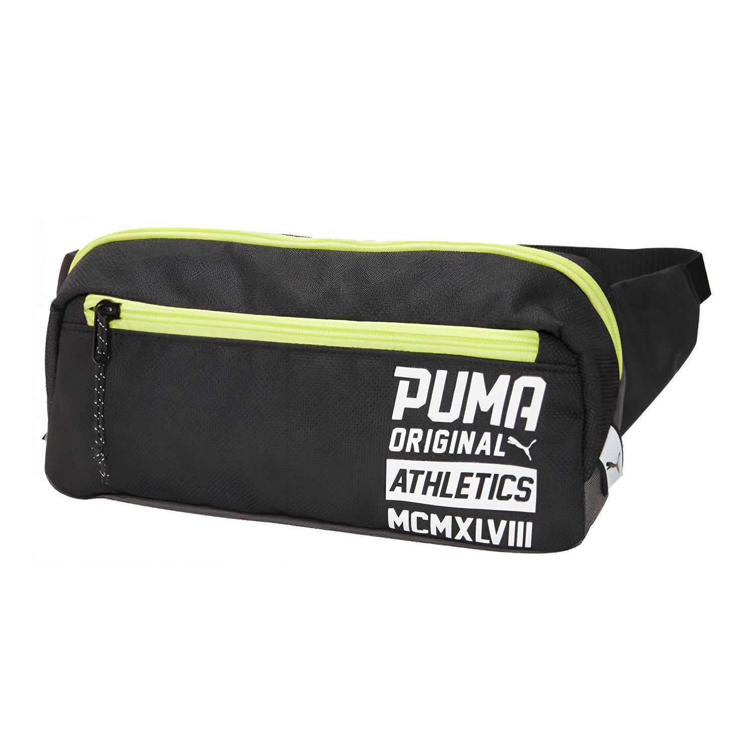 

Puma Crossbody Bag Polyester Waist Bag Regular Unisex Couple Black Unisex bags 074824-01 Black