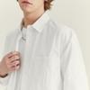 Spring and Autumn New Men's Solid Color Business Commuter Simple Long Sleeve Shirt